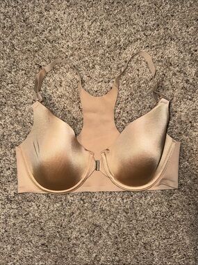 Soma Nude Front-Closure Racerback Bra 34C